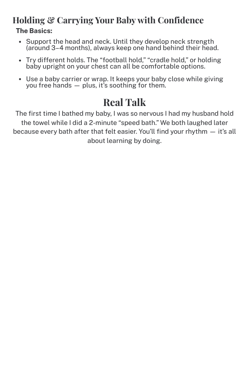 Simplifying Motherhood